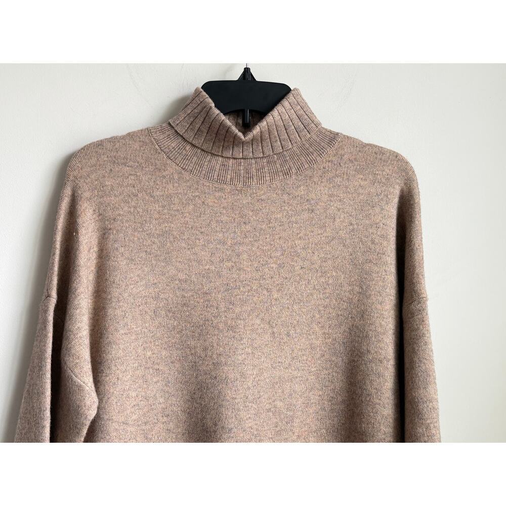 Pomander Place Vivianne Turtleneck Mini Sweater Dress Hazelwood Womens Medium - Picture 3 of 8